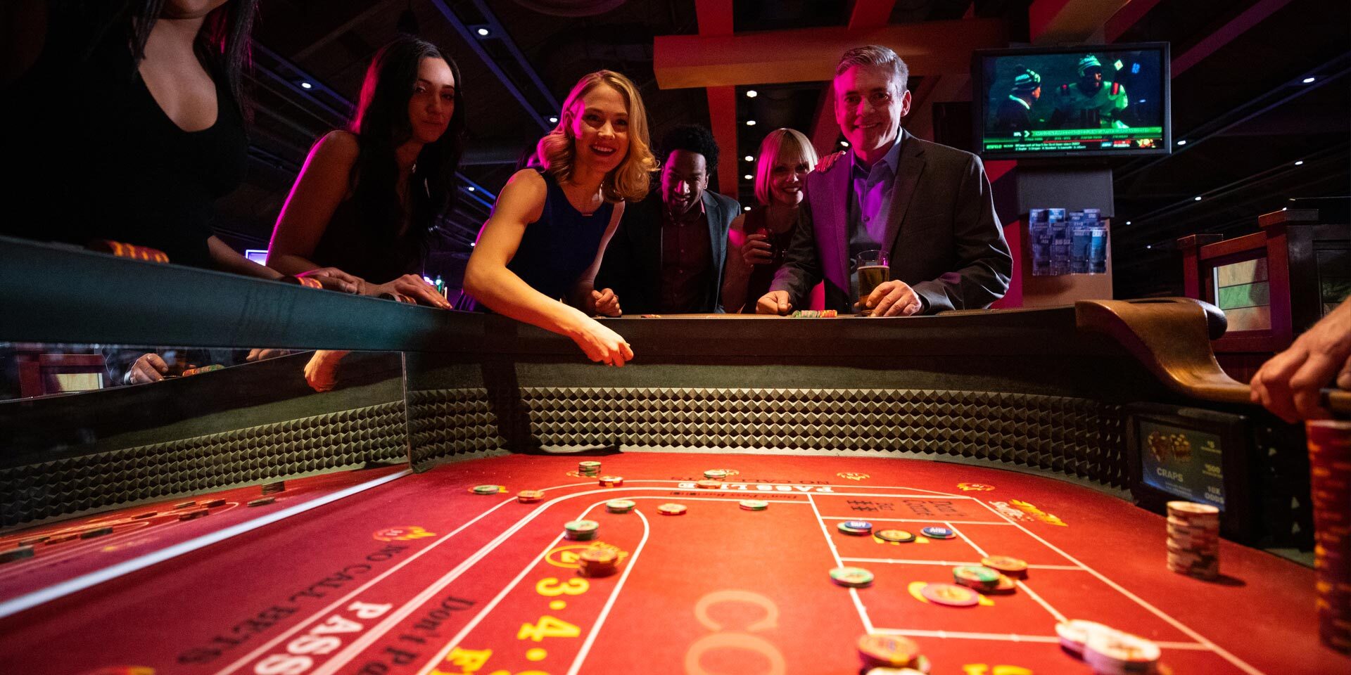 Betting Positions On a Baccarat Table
