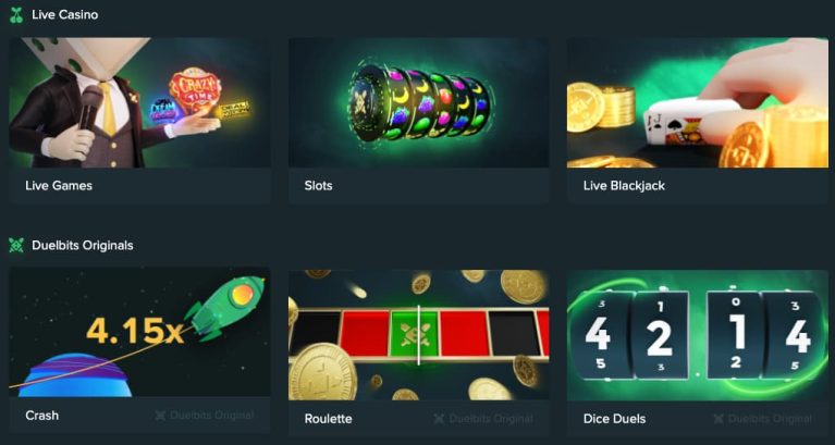 duelbits casino site officiel